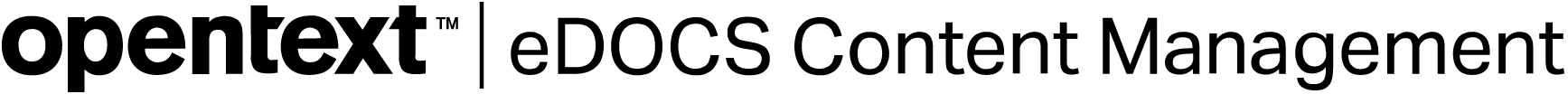 Logo eDOCS Content Managemnt