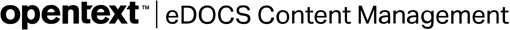 Logo eDOCS Content Managemnt