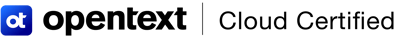 OpenText Cloud Certified