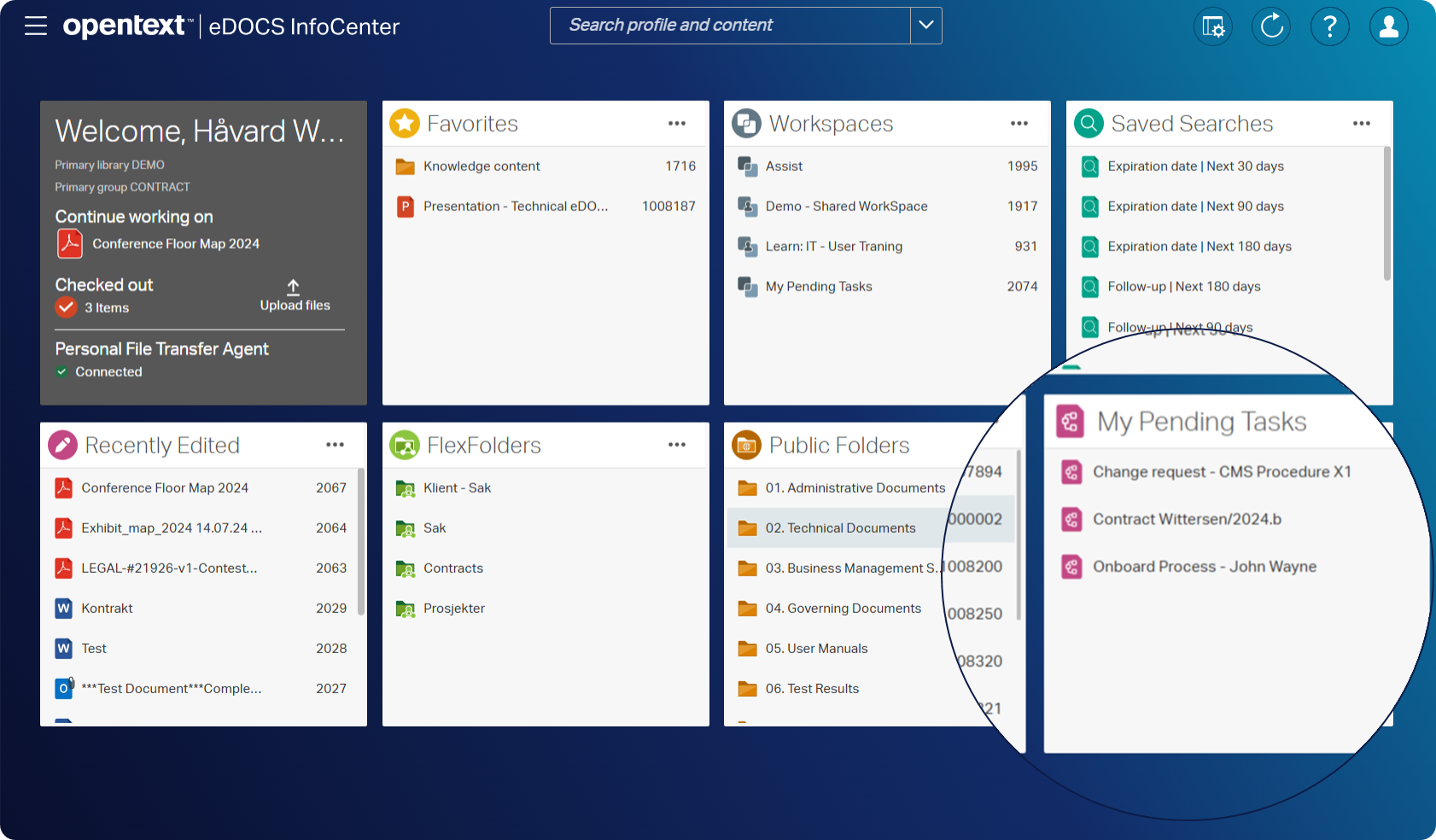 OpenText eDOCS Assist by Contesto